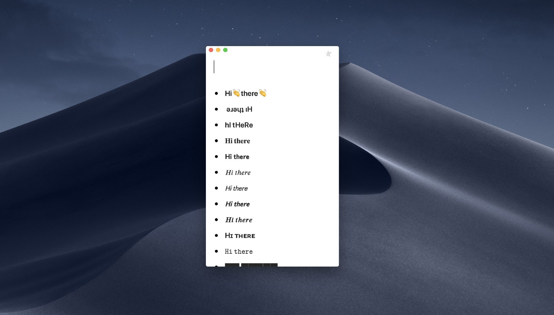 花样文字 For Mac