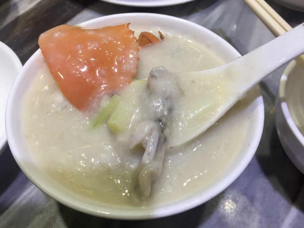 水蟹田雞粥
